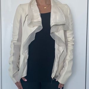 Rick Owens leather jacket